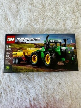 Lego Technic John Deere 9620R 4WD Tractor 42136 Building Set New Sealed Box